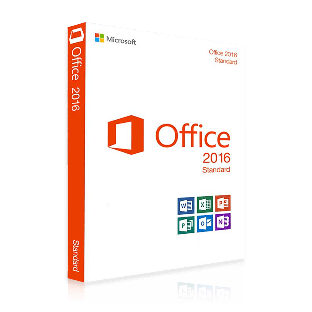 Microsoft Office 2016 Standard | 32 y 64 bits | 1 equipo