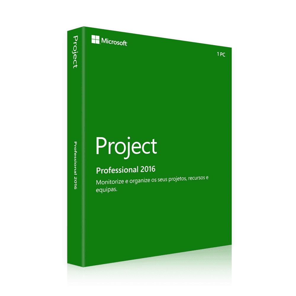 Microsoft Project 2016 Professional | 32 y 64 bits | 1 equipo