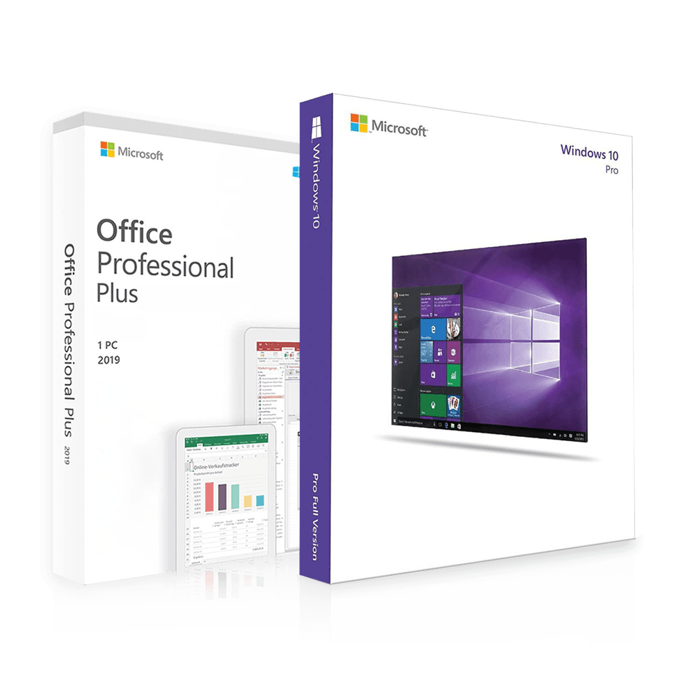 Microsoft Office 2019 Professional + Windows 10 Professional | Pack
