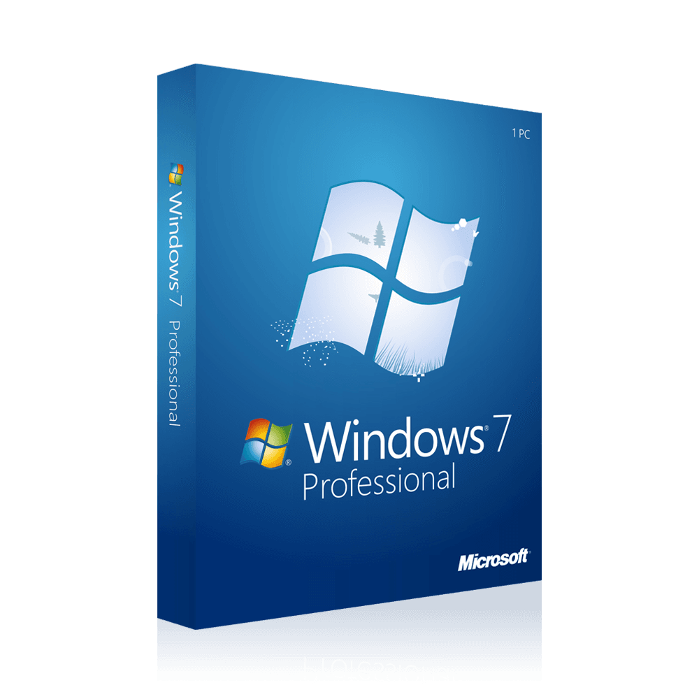 Microsoft Windows 7 Professional | 32 y 64 bits | 1 equipo