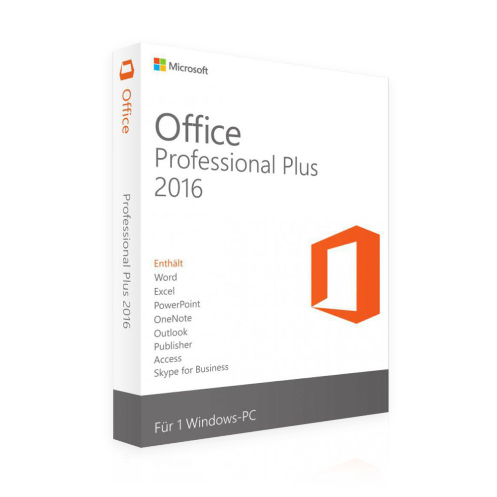 Microsoft Office 2016 Professional | Versión completa