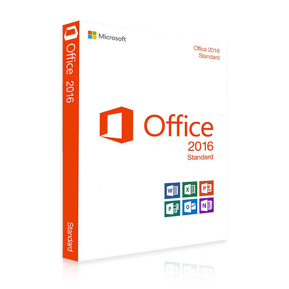 Microsoft Office 2016 Standard | 32 y 64 bits | 1 equipo