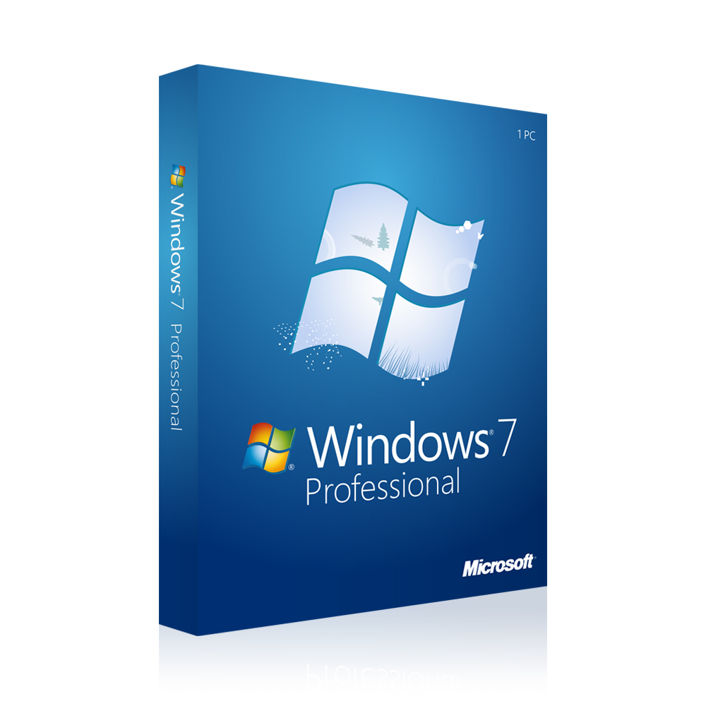 Microsoft Windows 7 Professional | 32 y 64 bits | 1 equipo